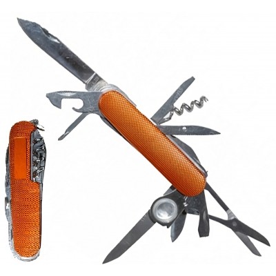 Нож многофункциональный Traveler 17 функций, 9см (120шт/ящ) K5017ALL orange