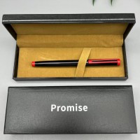 Подарочная ручка Promise в футляре (черно-красная) RP-3293