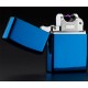 Дуговая электроимпульсная USB зажигалка ⚡️Украина (металлическая коробка) HL-451-Blue