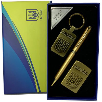 Подарочный набор «Україна» WKL-105 Gold