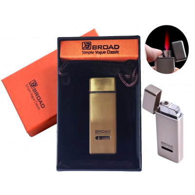 Зажигалка подарочная BROAD №4282-3 Gold