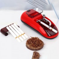 Электрическая машинка для набивки сигарет 2 в 1 (6,5 и 8 мм) HAPPY JT-055-2 RED