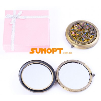 Косметическое Зеркальце в подарочной упаковке (Испания) №7006-9-8 Косметическое Зеркальце в подарочной упаковке (Испания) №7006-9-8