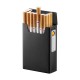 Портсигар на 20 сигарет с электро прикуривателем⚡️Украинская символика (USB) HL-426