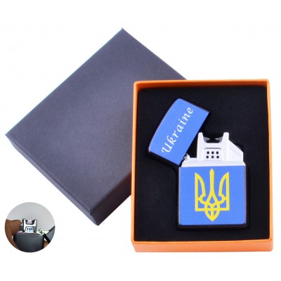 Электроимпульсная зажигалка Украина (USB) HL-146-2