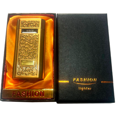 Газовая зажигалка Fashion Gold Edition R-9 Газовая зажигалка Fashion Gold Edition R-9