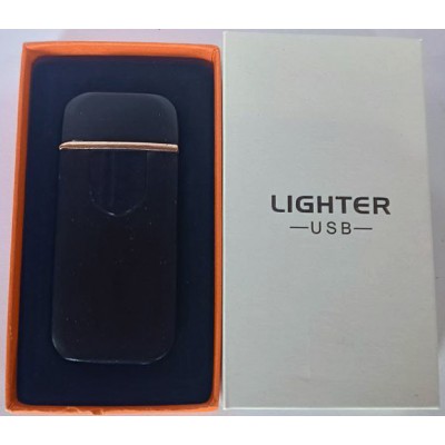 Сенсорная USB Зажигалка ⚡️ (спираль накаливания) USB LIGHTER HL-519 BLACK