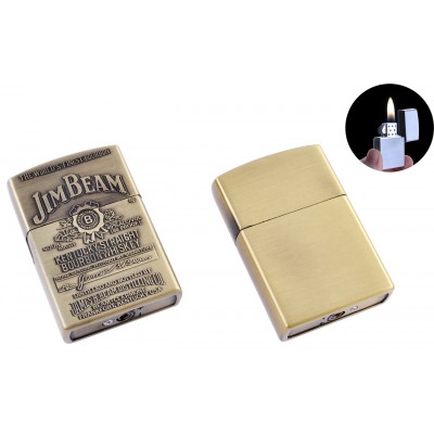 Зажигалка карманная Jim Beam (Обычное пламя) №4901-1