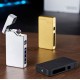 Электрическая USB-зажигалка с двойной дугой ⚡⚡HL-645 Gold