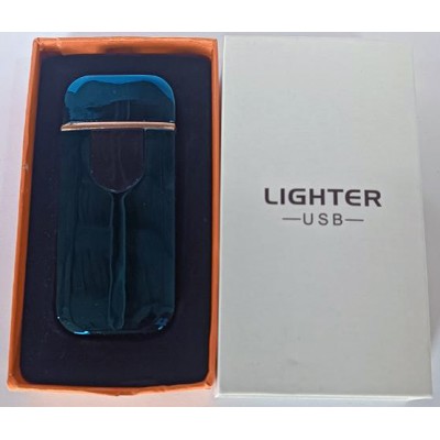 Сенсорная USB Зажигалка ⚡️ (спираль накаливания) USB LIGHTER HL-520 Blue