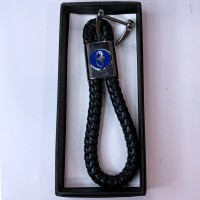 Кожаный Брелок с логотипом авто Daewoo D552