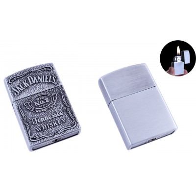 Зажигалка карманная Jack Daniels (Обычное пламя) №4901-3