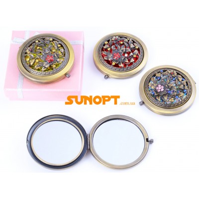 Косметическое Зеркальце в подарочной упаковке (Испания) №7006-9-19 Косметическое Зеркальце в подарочной упаковке (Испания) №7006-9-19