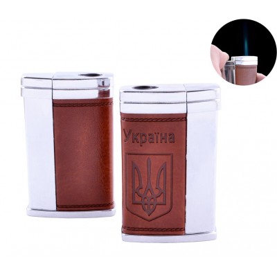 Зажигалка карманная Украина (Острое пламя) №4495