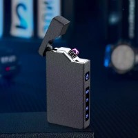 Электрическая USB-зажигалка с двойной дугой ⚡⚡HL-645 Black