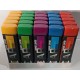 Зажигалки пластиковые FASHION LIGHTER (нажим на крышку,турбо пламя острое 