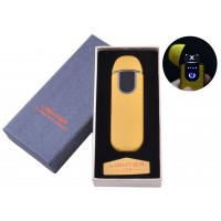 Электроимпульсная зажигалка Lighter (USB) №HL-69 Gold