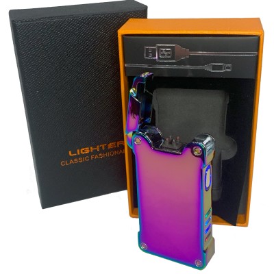Дуговая электроимпульсная зажигалка с USB-зарядкой⚡️фонариком