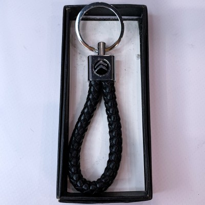 Кожаный Брелок с логотипом авто Citroën D552 Кожаный Брелок с логотипом авто Citroën D552