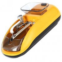 Электрическая машинка для набивки сигарет 2 в 1 (6,5 и 8 мм) HAPPY JT-055-2 Yellow