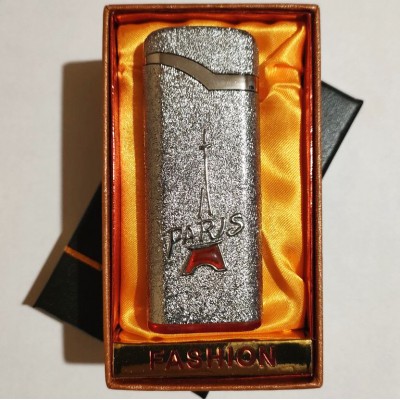 Газовая турбо-зажигалка PARIS Fashion (музыкальная, с подсветкой) D716 Газовая турбо-зажигалка PARIS Fashion (музыкальная, с подсветкой) D716