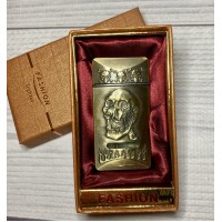 Зажигалка в подарочной упаковке Череп ☠️ (Турбо пламя) D113