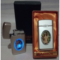 Зажигалка газовая мигающая 