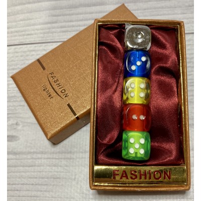 Зажигалка подарочная -Игральные кости