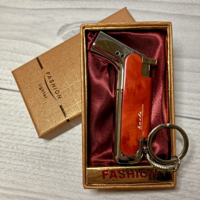 Зажигалка в подарочной коробке baofa LIGHTER (пламя острое турбо 
