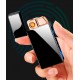 USB - Газовая Зажигалка (Острое пламя + спираль накаливания) индикатор заряда HL-250 Black ice