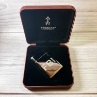 Зажигалка в подарочной коробке Promise FBI (Турбо пламя) №16656 / D-14 FBI