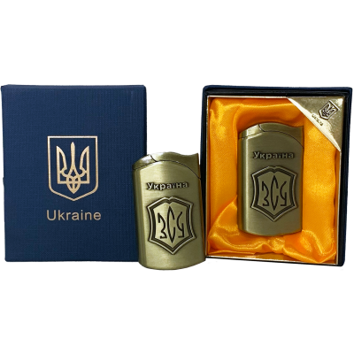 Зажигалка газовая Украина ВСУ (Турбо пламя 