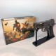Зажигалка в форме пистолета OPS Tactical 818 Lighter с турбо-пламенем 