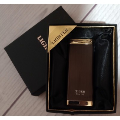 Зажигалка подарочная TIGER LIGHTER (Турбо пламя 