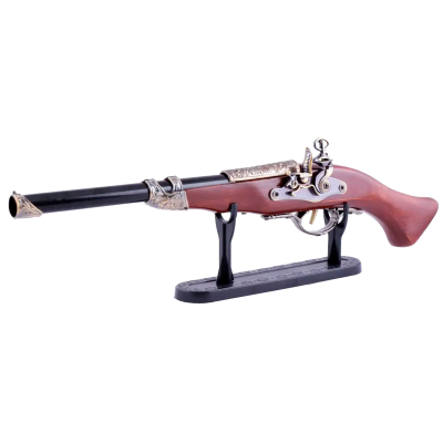 Сувенирная зажигалка пистолет Наполеона 51,5 см №2064
