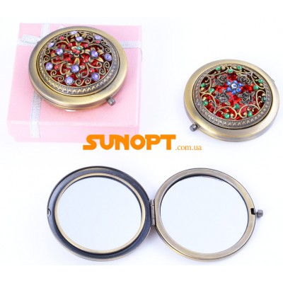 Косметическое Зеркальце в подарочной упаковке (Испания) №7006-9-18 Косметическое Зеркальце в подарочной упаковке (Испания) №7006-9-18