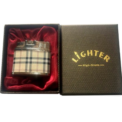 Газовая зажигалка High-Grade Checkered Style R-14 Газовая зажигалка High-Grade Checkered Style R-14