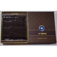 Портсигар в подарочной упаковке GVIPAI (Кожа, на 20 шт) XT-4980-2