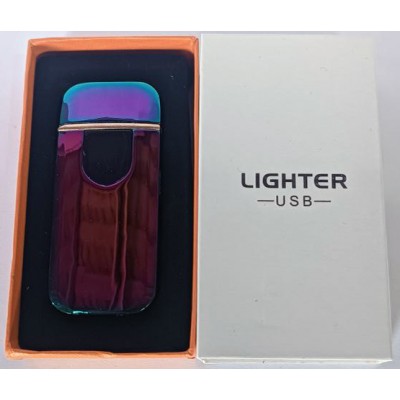 Сенсорная USB Зажигалка ⚡️ (спираль накаливания) USB LIGHTER HL-520 Colorful