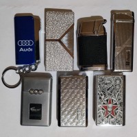 Металлические зажигалки, витринный вариант (уценка) D711