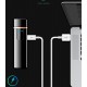 Сенсорная USB зажигалка в подарочной коробке LIGHTER ⚡️ HL-101-3 Black mate