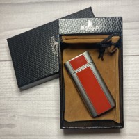 Зажигалка в подарочной коробке Baofa (Турбо пламя) D30 RED
