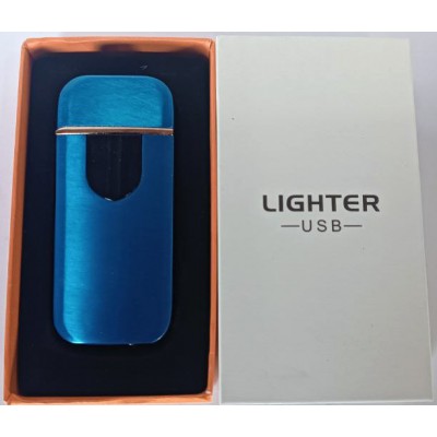 Сенсорная USB Зажигалка ⚡️ (спираль накаливания) USB LIGHTER HL-519 BLUE