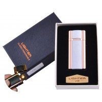 USB зажигалка в подарочной упаковке Lighter (Спираль накаливания) HL-46-3