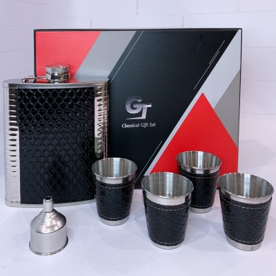 Подарочный набор с флягой для мужчин DH-3-4 Подарочный набор с флягой для мужчин DH-3-4