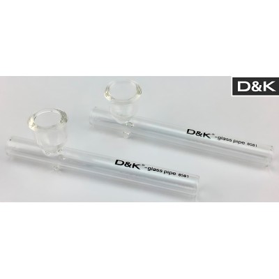 Стеклянный вапорайзер D&K glass pipe Трубка (9см) сетки DK-8581