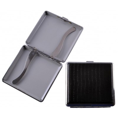 Портсигар на 20 сигарет с металлическим держателем HL-148-8