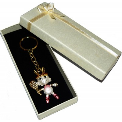 Брелок в подарочной коробке Заяц №6960-125-1 Брелок в подарочной коробке Заяц №6960-125-1