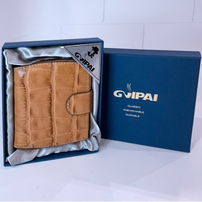 Портсигар на 10 сигарет с тиснением под крокодиловую кожу HL-703 / 7031-4 Портсигар на 10 сигарет с тиснением под крокодиловую кожу HL-703 / 7031-4