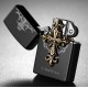Зажигалка бензиновая 'ZORRO Cribal Cross' Крест HL-294